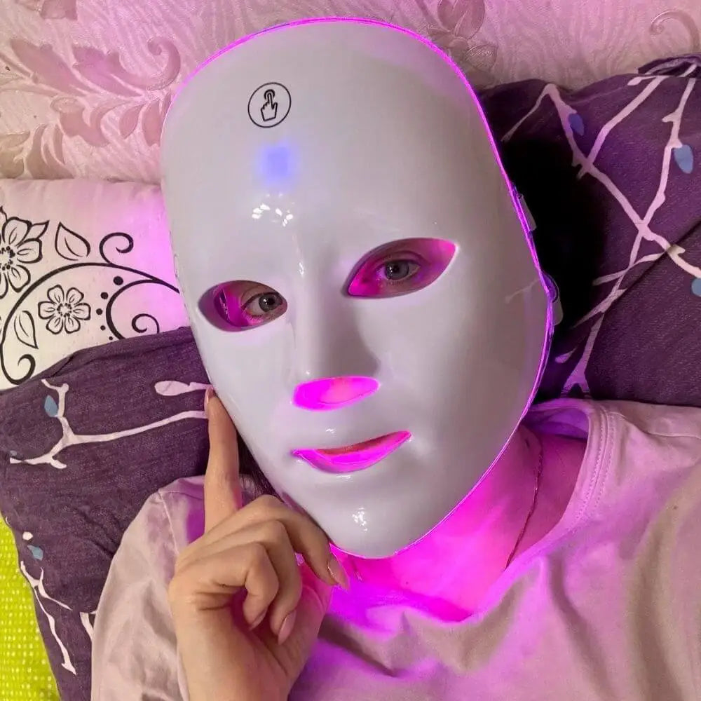 GlowMask 7™ - Máscara LED Facial