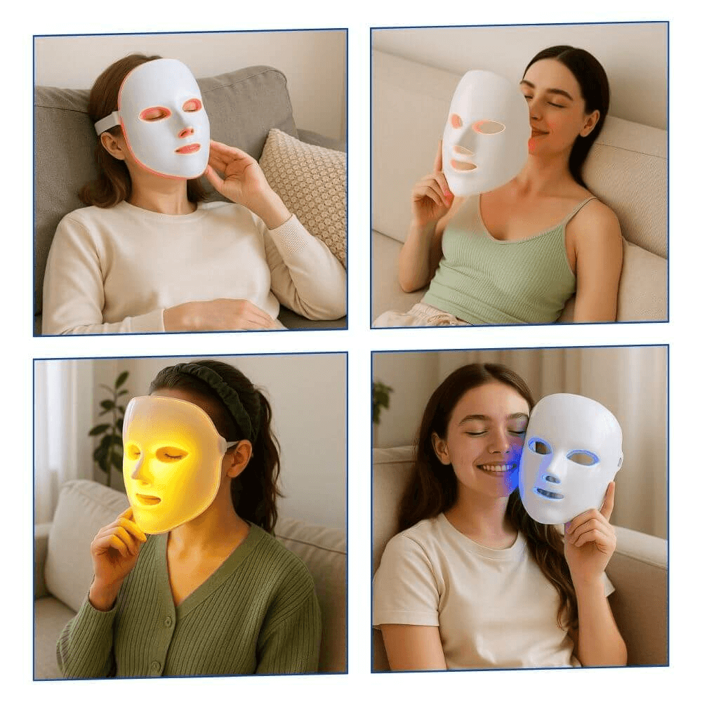 GlowMask 7™ - Máscara LED Facial
